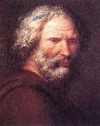 Oil painting of Archimedes by the Sicilian artist Giuseppe Patania